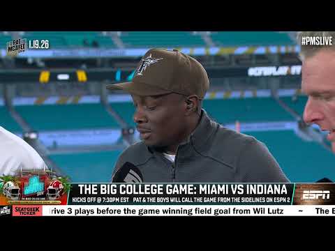 The Pat McAfee Show Live From The Big College Game in Miami | Monday January 19th 2026