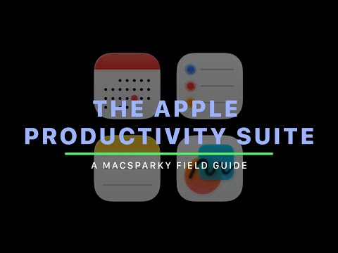 NEW FIELD GUIDE from MacSparky | Apple Productivity Suite - NOTES - CALENDAR - REMINDERS - FREEFORM