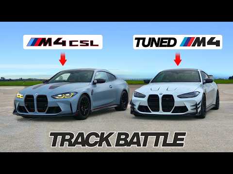 Can a Tuned M4 Beat a M4 CSL on Track?