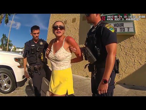 From Trump To Musk To Biden Entitled American Women Demand Help When Facing Arrest