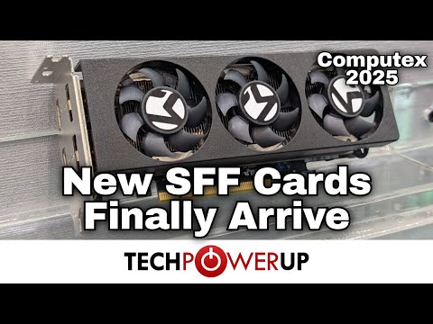 Computex 2025 - The RTX 5060 SFF ITX and Low-Profile Cards Arrive