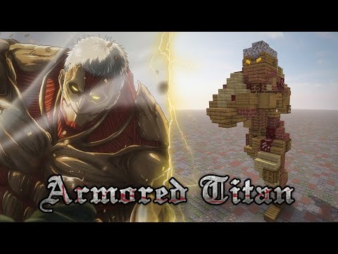 How to Build The Armored Titan 1:1 Scale in Minecraft (Attack on Titan)