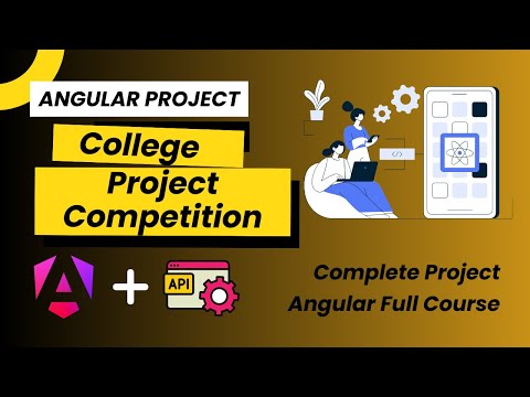College Project Competition Registration App Angular 19 | Angular Project
