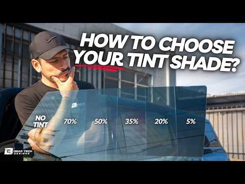 Choosing the BEST Window Tint For YOU | Comparing Different Tint Shades