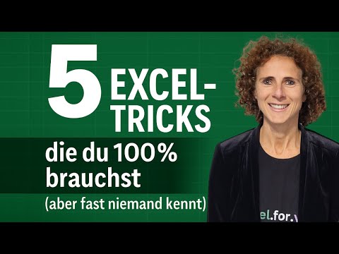 5 Excel tricks you 100% need (but almost nobody knows)