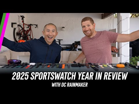 2025 Sportswatch Year In Review with DC Rainmaker // Over 30 New Wearables!