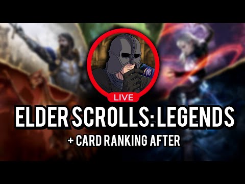 Yet Again, More Elder Scrolls: Legends Reborn Alpha Play Testing! (More Card Ranking After)