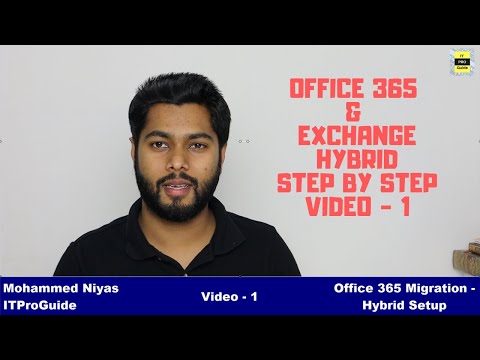 How to Configure & Migrate Hybrid Exchange and Office 365 | Full Step by step Demo | Video 1