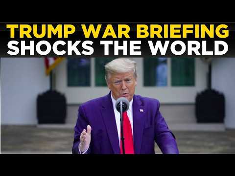 US IRAN WAR LIVE: Donald Trump Delivers Urgent Statement on Middle East Tensions | World News