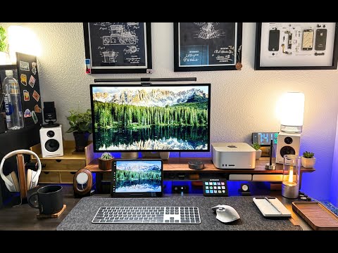 My 2025 Dream Desk Setup update with Grovemade Products ( Desk Tour 2025 part B)