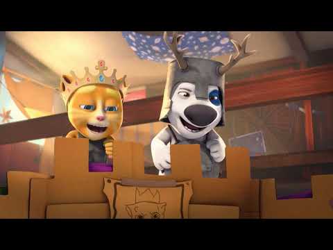 Говорящий Том и Друзья - Мягкая крепость - 21 серия (Дубляж Карусели)