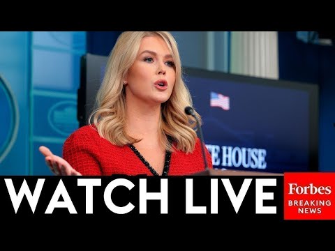 BREAKING NEWS: Karoline Leavitt Holds White House Press Briefing As Iran War Intensifies