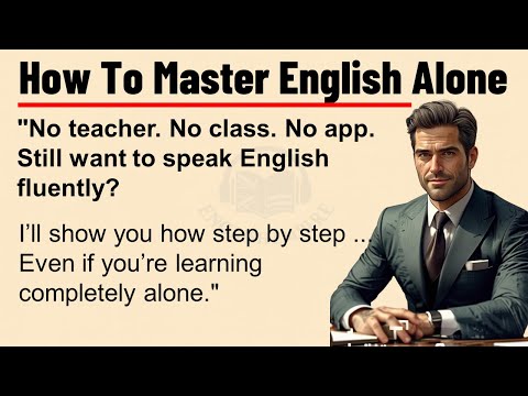 How to Master English at Alone || Graded Reader || Speak English naturally and confidently ✅️