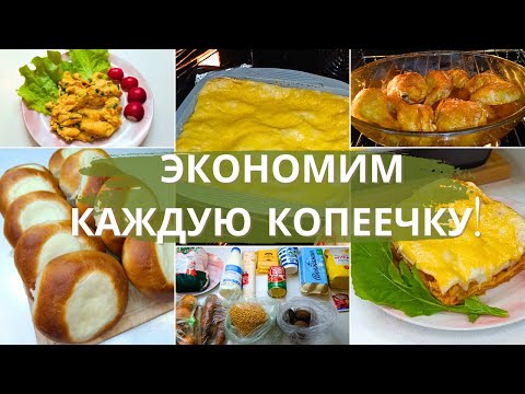 Живём на минималку. Как прожить 3 дня при бюджете в 1000 руб. на 4-х человек ? Экономное меню.