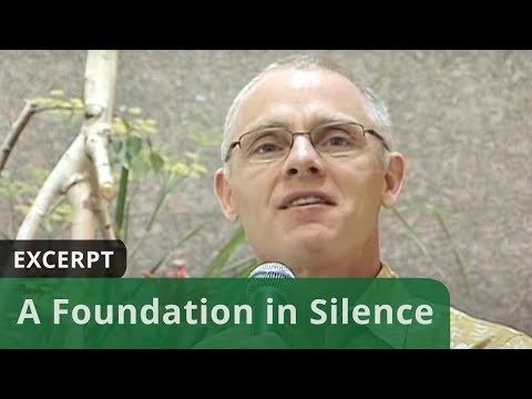 A Foundation in Silence (Excerpt)