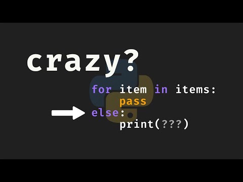 For..else is Crazy in Python