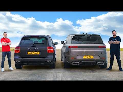 My OLD Porsche v Yianni's NEW Range Rover: V8 DRAG RACE