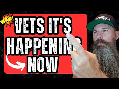 IT'S HAPPENING NOW! Act fast because VA Benefits don't seem to be getting easier to obtain