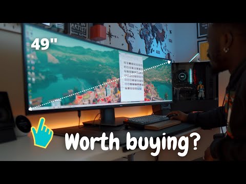 49 inch monitor - Worth buying? | Dell UltraSharp 49 Curved Monitor - U4919DW Review