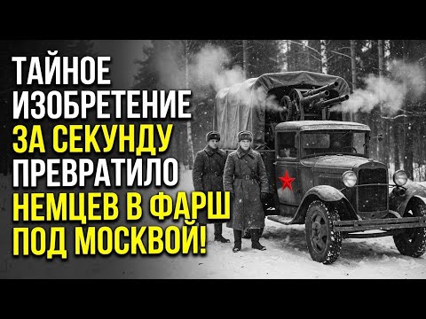 Он сконструировал секретный агрегат и уничтожил немецкую пехоту за мгновение