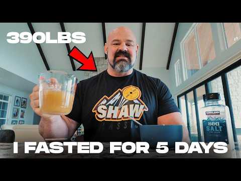 I FASTED FOR 5 DAYS Ft. DEVON LARRATT *EXTREME WEIGHT LOSS*