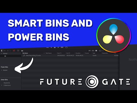Smart Bins vs Power Bins in DaVinci Resolve - What They Are and How to Use Them