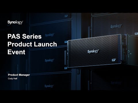 PAS Series Product Launch Event | Synology Computex 2025