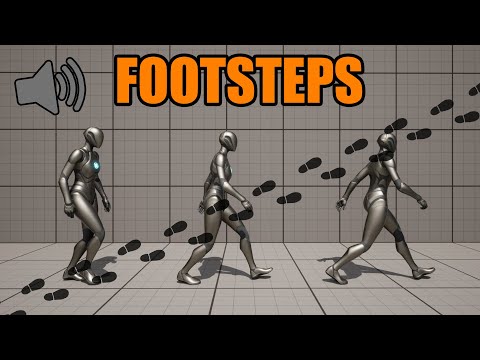 How To Create Footsteps In Unreal Engine 5 (Tutorial)