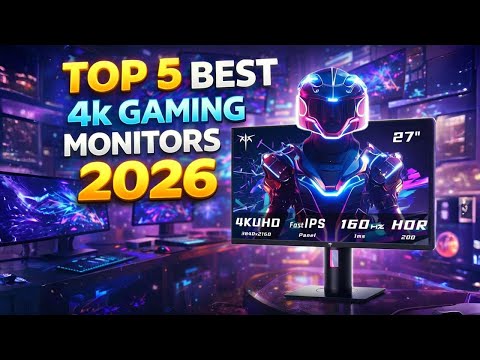 Top 5 Best 4k Gaming Monitor 2026 | 1440p, 240hz, 4K & OLED, | Best Gaming Monitors for PC PS5 XBox