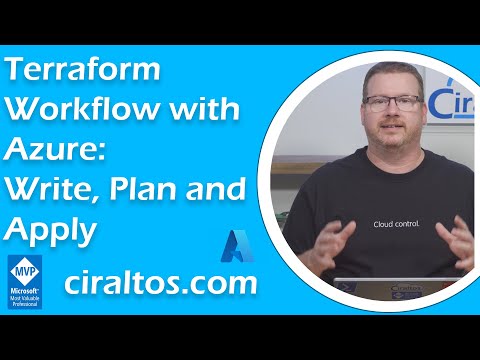 Terraform Workflow with Azure: Write, Plan and Apply