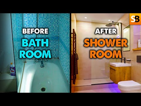 Bathroom Upgrade - Bath OUT ✖ Shower IN ✔