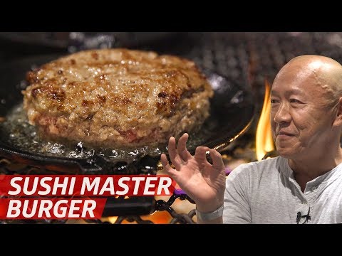 Legendary Sushi Chef Masa Invented a New Way to Cook Burgers — Prime Time