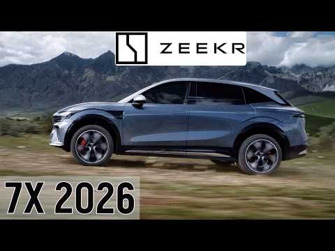The 2026 Zeekr 7X's Frightening Superiority: What's Behind the Restyling?