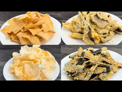 5种做法简易的新年应节小吃,不用烤箱、包成功,每一样都超级香脆美味,喜欢就分享给您的朋友吧 | Fried Crispy Snacks For CNY