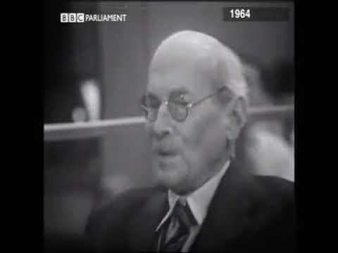 Clement Attlee talks about the 1964 election