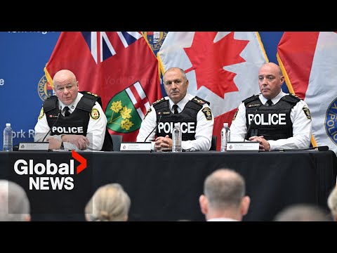 Seven Toronto police officers arrested in major organized crime investigation | FULL