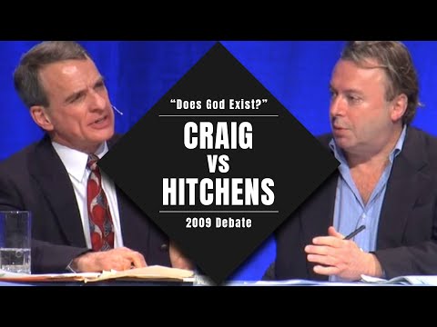William Lane Craig vs. Christopher Hitchens | "Does God Exist?" | Biola University |  [HD]