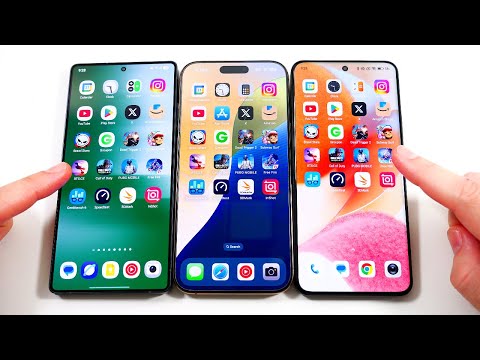 Galaxy S25 Ultra vs iPhone 16 Pro Max vs Xiaomi 15 Ultra Speed Test!