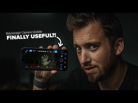 Blackmagic Camera App 2.1 iPhone 16 UPDATE