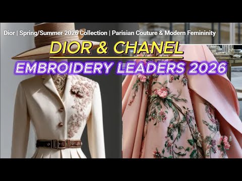 Bravo, Couturiers! Embroidery That Inspires !