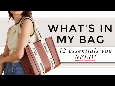 12 Handbag Essentials You NEED! *what’s in my new bag*
