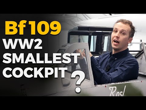 Messerschmitt Bf 109 - How TINY is the Cockpit Really?