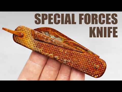 Combat Engineer’s Demolition Knife Restoration. Sapper's Knife