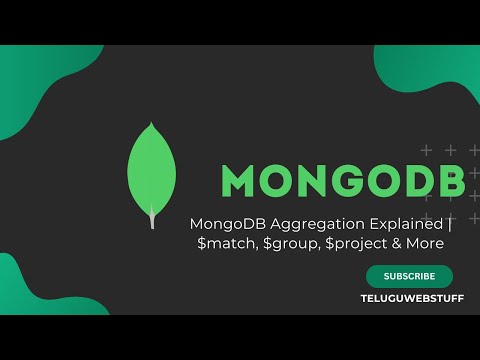 MongoDB Aggregation Explained | $match, $group, $project & More
