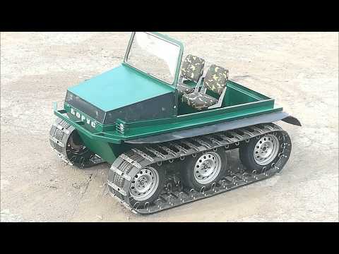 В поисках новых дорог - вездеход БОРУС.  Часть 1.  Обзор вездехода.