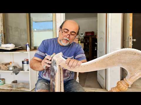 🔥 From Wood and Noise to Harmony – The Birth of a Harp