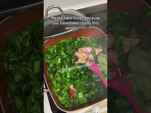 Undercooked Collard Greens. #collardgreens #soulfood #bigchefdro #yeschefcreates #yeschef.