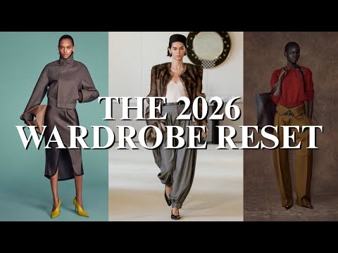 The 2026 Wardrobe Reset Everyone Is Quietly Following