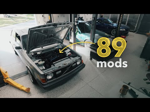 Everything you could want to know about my 5-cylinder swapped Volvo 242 T5 project.
