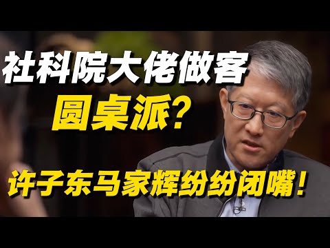 社科院大佬做客圆桌派？许子东马家辉纷纷闭嘴，真大佬知识储备太惊人了！🔥#冯时 #窦文涛 #马家辉 #许子东 #中国 #历史 #社会 #中国经济 #圆桌派